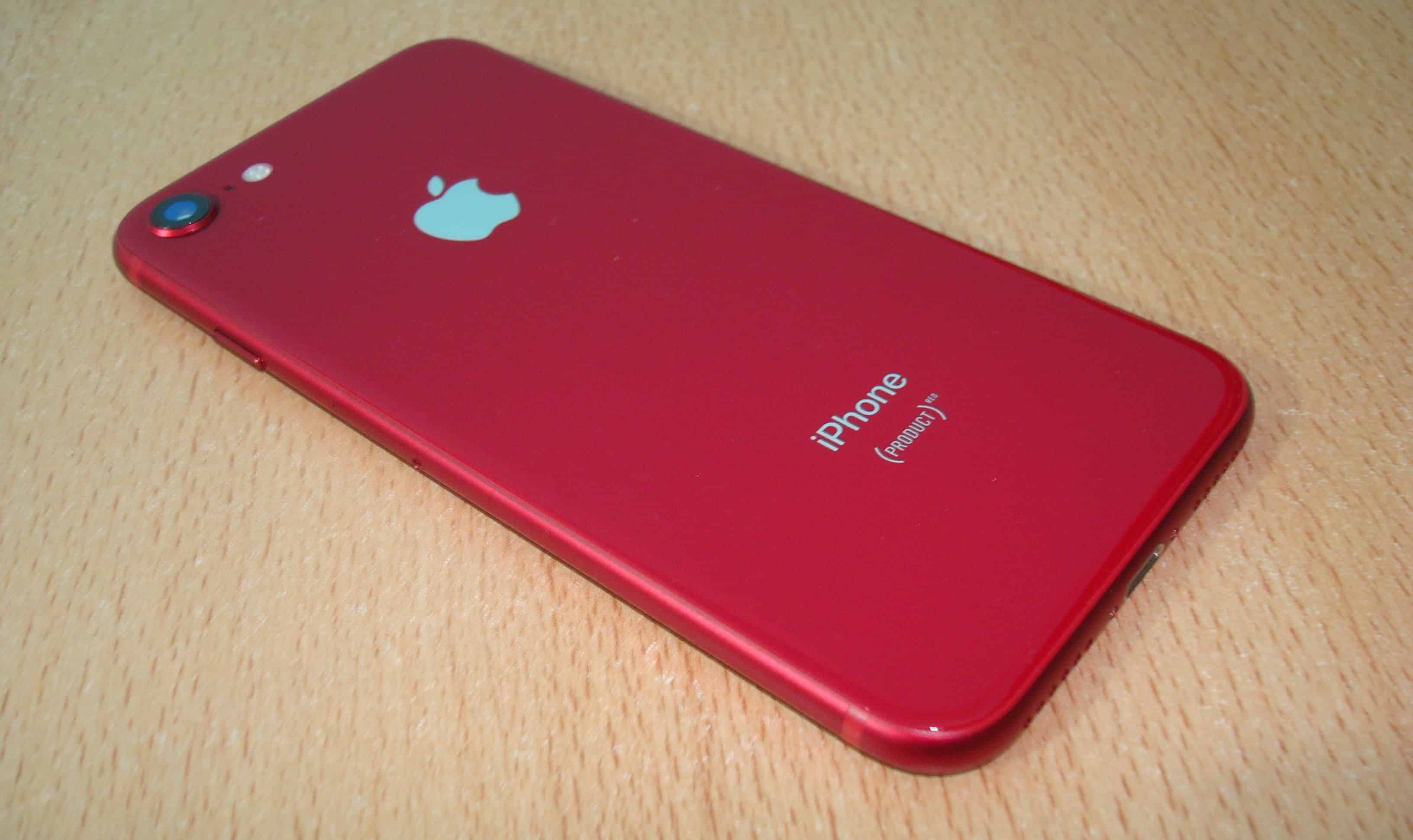 iPhone 8 product red